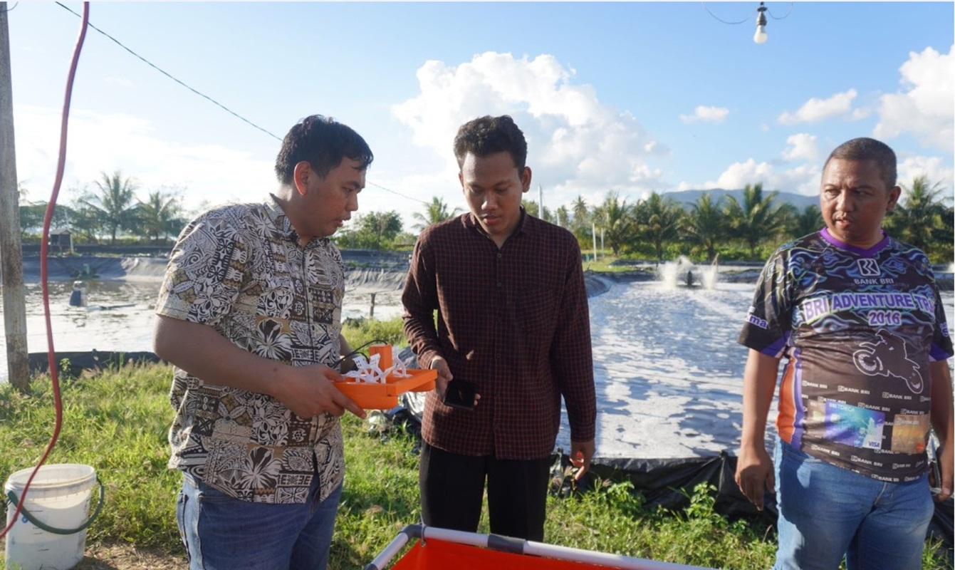 Tim Dosen Itera Berhasil Kembangkan Prototipe Teknologi Tambak Udang Cerdas